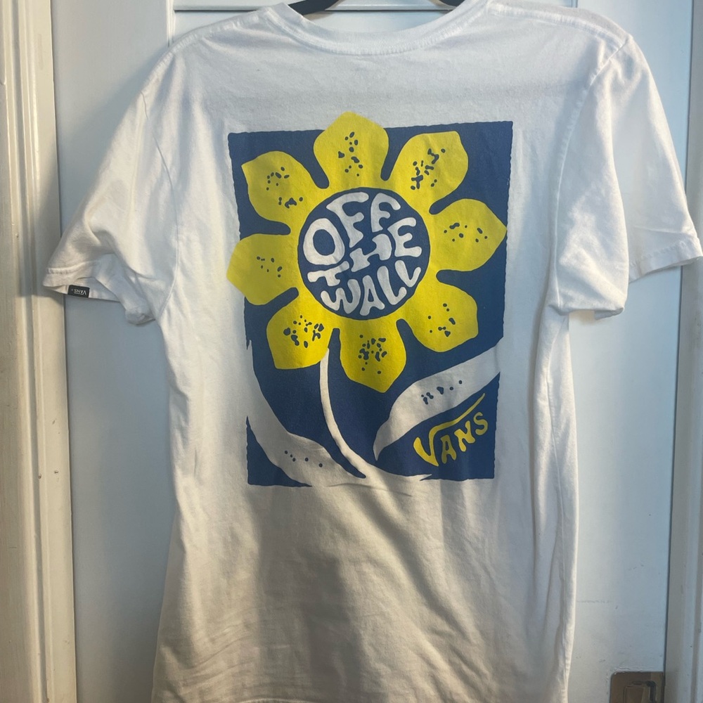 Vans Vintage Off The Wall Flower Daze Tee - Mens Medium Slim Fit Excellent Con. - Picture 7 of 9